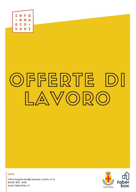 offerte lavoro amantea|Offerte di lavoro Cerco Lavoro